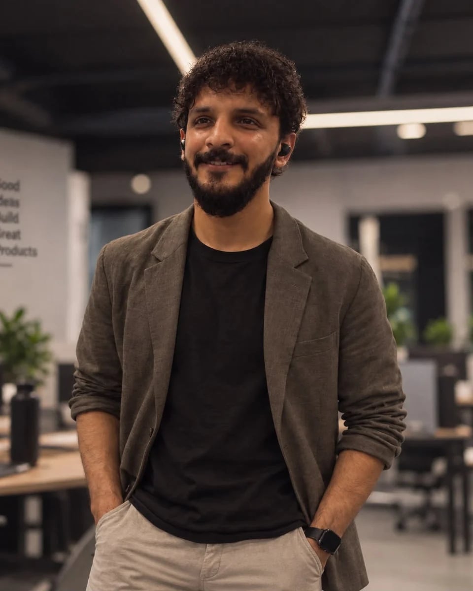 Portrait of Syed Mudassir